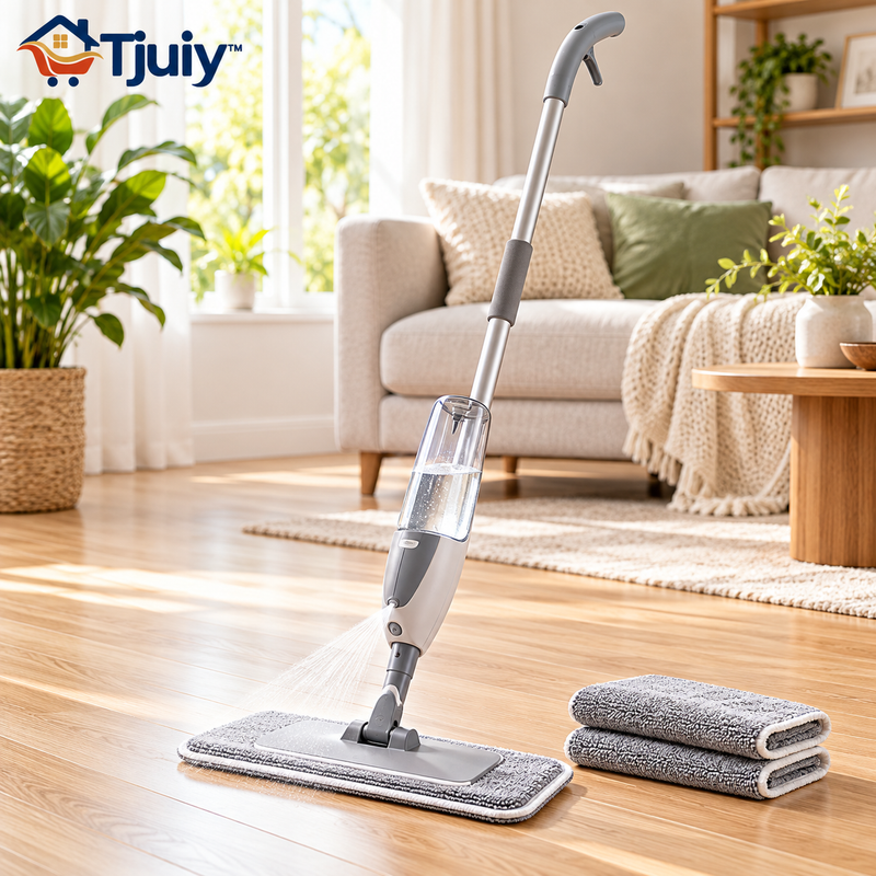 Tjuiy™ Refillable Microfiber Spray Mop System