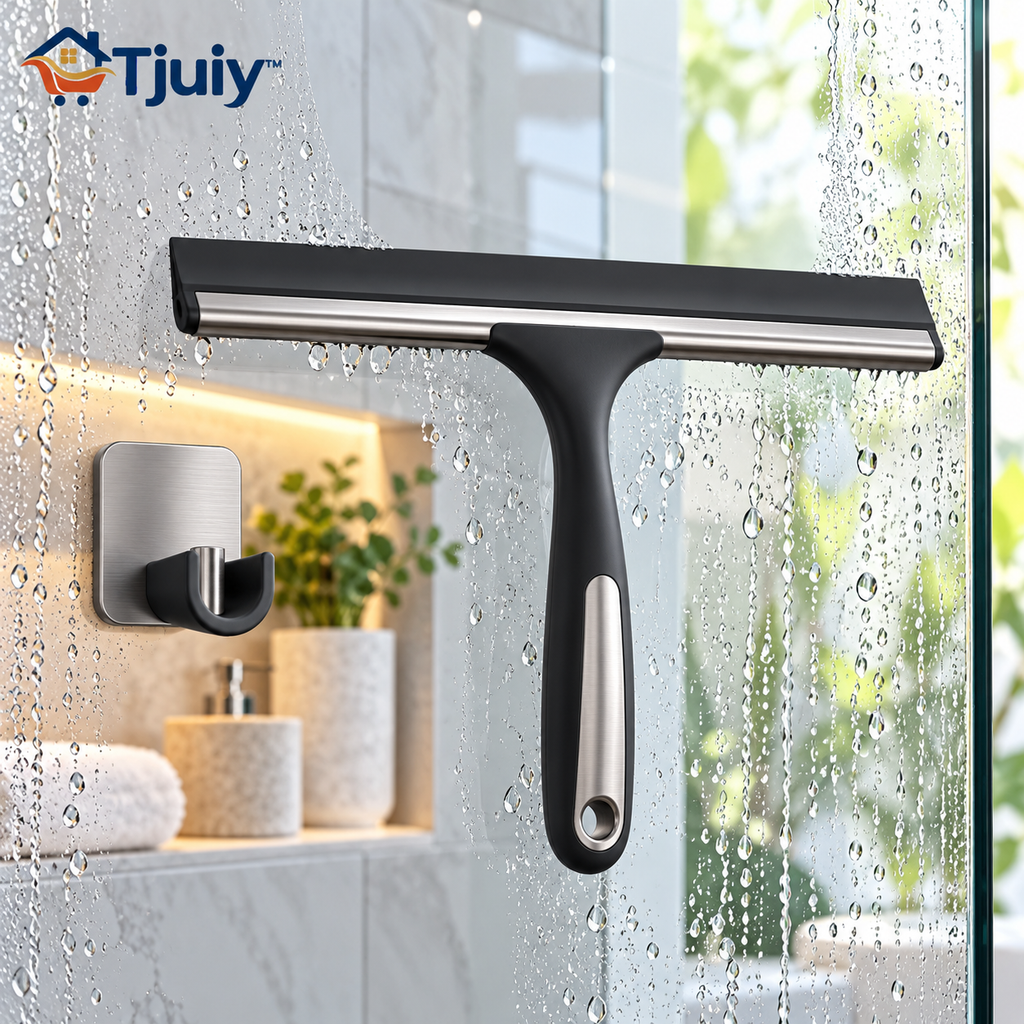 Tjuiy™ Stainless Steel Shower Squeegee with Wall Hook original reference