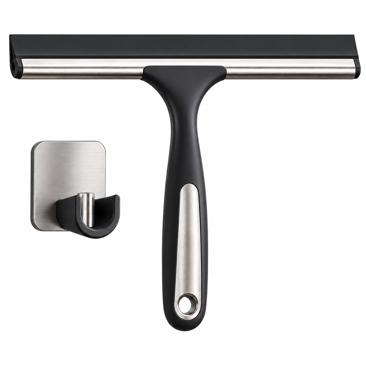 Tjuiy™ Stainless Steel Shower Squeegee with Wall Hook product view